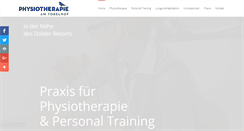 Desktop Screenshot of physio-am-tobelhof.ch
